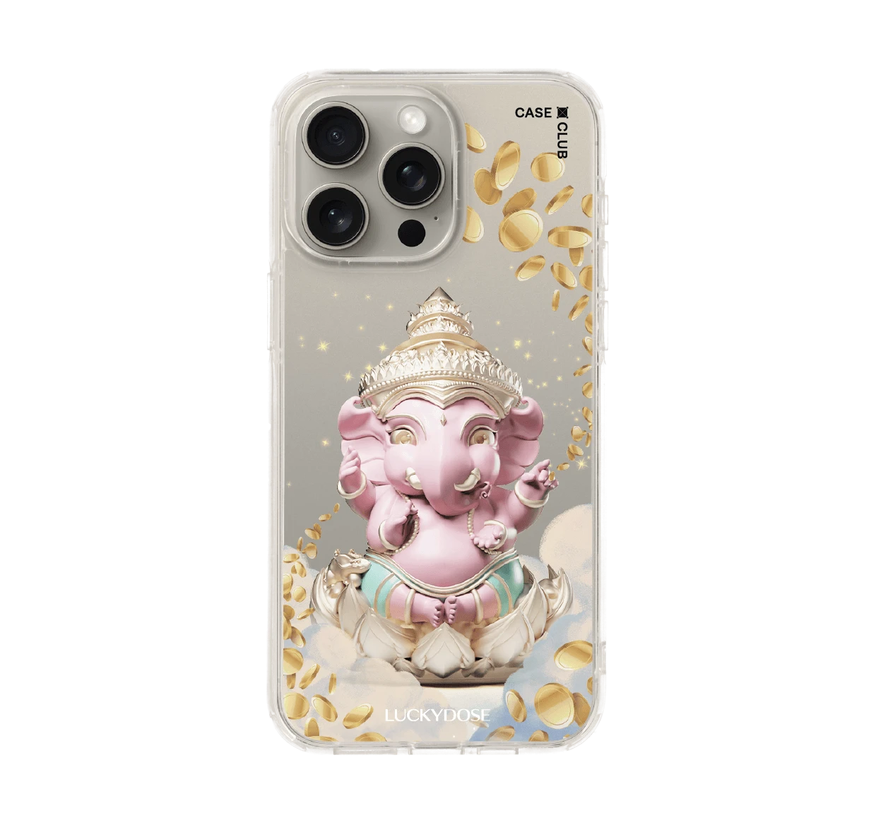 luckydose พระพิฆเนศสีชมูพูพาสเทล